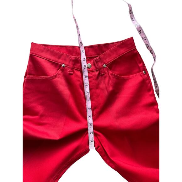 Collectors Dream! NOS VINTAGE 1970’s Red Wrangler Jeans Junior Size 7/8 - Picture 15 of 16